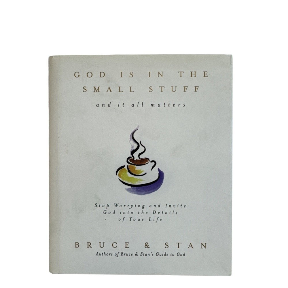 God Is In The Small Stuff and It All Matters‎ Bruce & Stan Hardcover Book